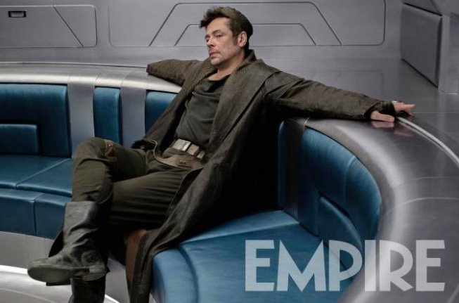 Star Wars: Gli ultimi Jedi, Benicio Del Toro in una foto del film