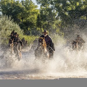 Godless: un'immagine della serie Netflix
