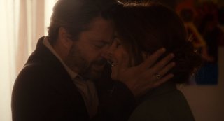 50 primavere: Agnès Jaoui e Thibault de Montalembert in una scena del film