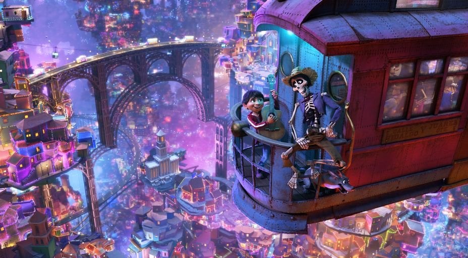 Coco: un'immagine del film d'animazione