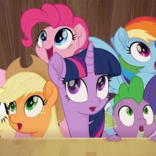 My Little Pony: Il film, una scena del film d'animazione