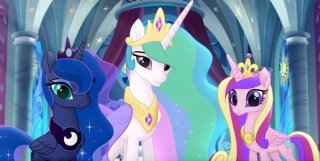 My Little Pony: Il film, un'immagine tratta dal film animato