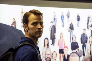 Napoli velata: Alessandro Borghi in un momento del film