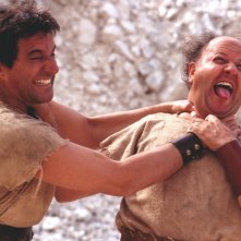 Super Vacanze di Natale: Christian De Sica e Massimo Boldi in una scena del film