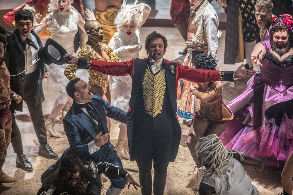 Hugh Jackman in una scena di The Greatest Showman