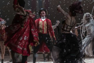 The Greatest Showman: Hugh Jackman in una scena del film