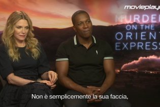 Assassinio sull'Orient Express: video intervista a Michelle Pfeiffer e Leslie Odom Jr.