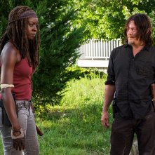 The Walking Dead: Danai Gurira e Norman Reedus in una foto di How It's Gotta Be