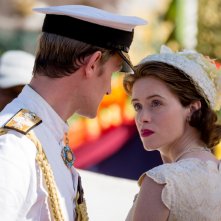 The Crown: Matt Smith e Claire Foy in un'immagine della seconda stagione