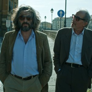Il giocatore invisibile: Luca Lionello e Lorenzo Alessandri in una scena del film