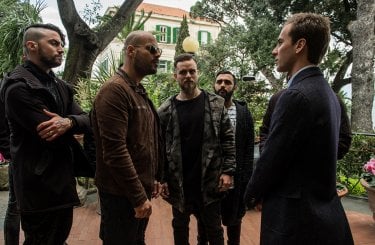 Gomorra 3: Loris De Luna, Marco D'Amore e Arturo Muselli nell'episodio 7