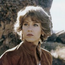 Jane Fonda in un'immagine che la ritrae