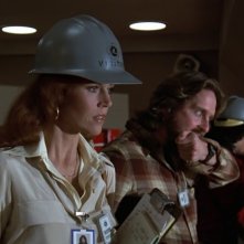 Sindrome cinese: Jane Fonda in una scena del film