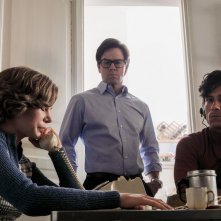 Tutti i soldi del mondo: Michelle Williams e Mark Wahlberg in un momento del film