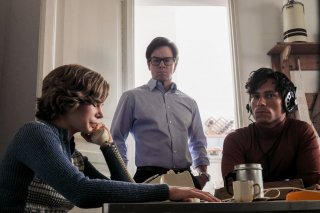 Tutti i soldi del mondo: Michelle Williams e Mark Wahlberg in un momento del film