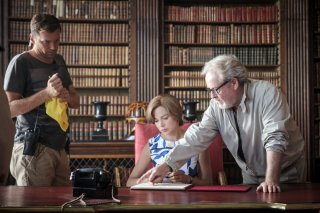 Tutti i soldi del mondo: Ridley Scott e Michelle Williams sul set del film