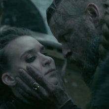 Vikings: Astrid e re Harald in una foto della quinta stagione