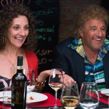 Poveri ma ricchissimi: Christian De Sica e Lucia Ocone in una scena del film