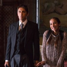 Poveri ma ricchissimi: Tess Masazza e Ubaldo Pantani in una scena del film