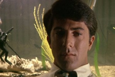 Il laureato: un primo piano di Dustin Hoffman