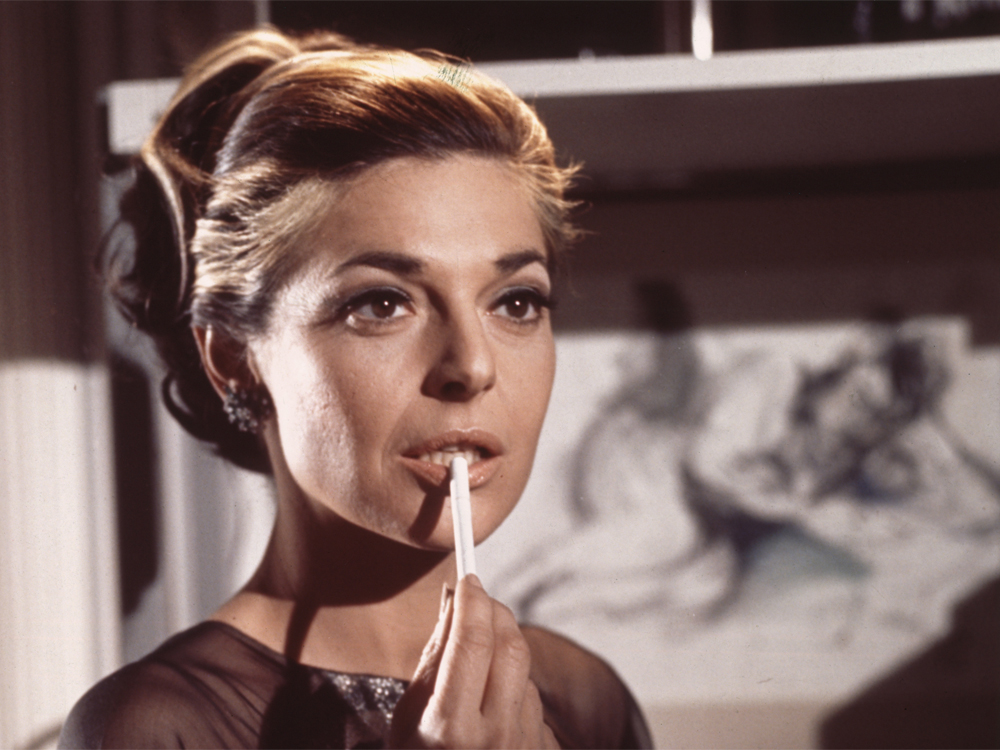 Graduate 1967 Anne Bancroft With Cigarette