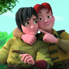 Leo da Vinci - Missione Monna Lisa: una scena del film animato