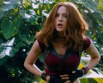 Jumanji: Benvenuti nella giungla, Karen Gillan difende i costumi indossati nel film