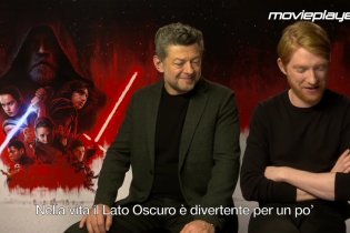 Star Wars: Gli ultimi Jedi - Video intervista a Andy Serkis e Domhnall Gleeson