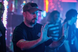 Bright: il regista David Ayer sul set del film