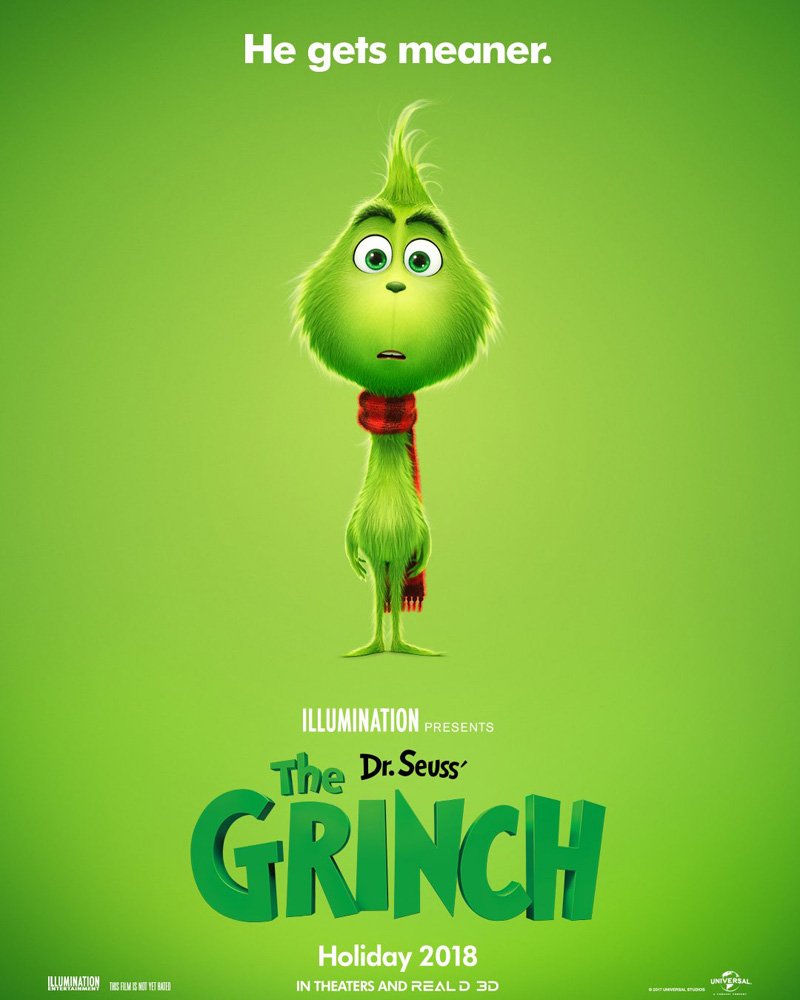 The Grinch: il poster del film animato