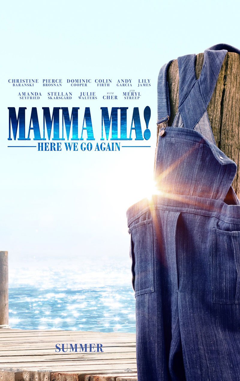 Mamma Mia! Here We Go Again, un poster del film