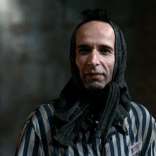 La vita è bella un primo piano di Roberto Benigni