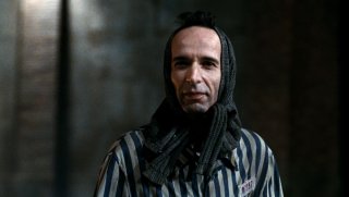 La vita è bella un primo piano di Roberto Benigni
