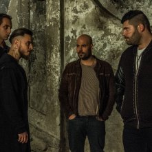 Gomorra: Marco D'Amore, Salvatore Esposito e  Arturo Museli in una scena del finale di stagione