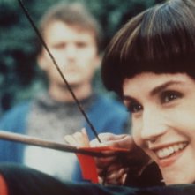 Una sorridente Alessandra Martines in Fantaghirò