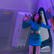 Black Mirror: Cristin Milioti in una scena dell'episodio USS Callister