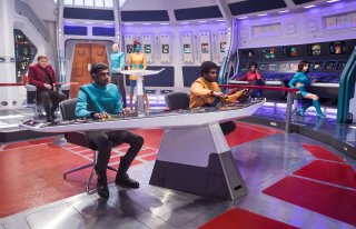 Black Mirror: una scena dell'episodio USS Callister