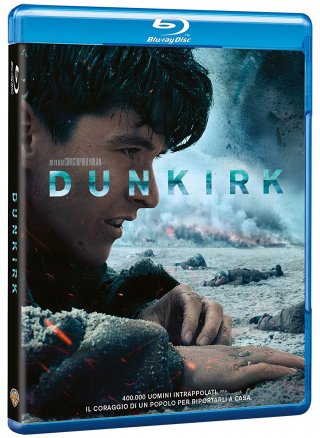 La cover del blu-ray di Dunkirk