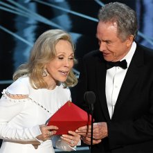 Warren Beatty e Faye Dunaway agli Oscar 2017