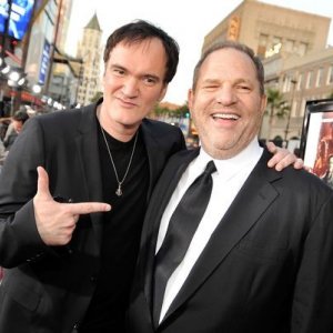 Tarantino con Harvey Weinstein