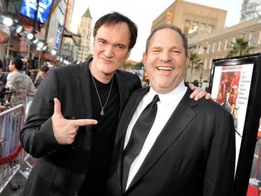 Tarantino con Harvey Weinstein