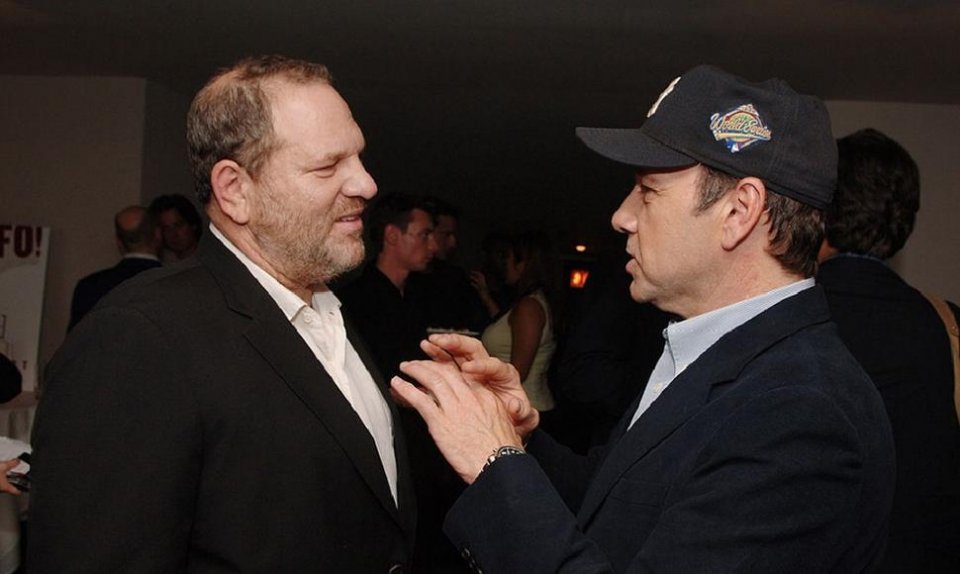Kevin Spacey e Harvey Weinstein