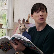 Peter Rabbit: Domhnall Gleeson in una scena