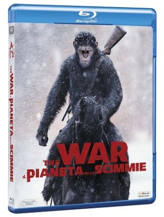 La cover del blu-ray di The War - Il pianeta delle scimmie