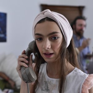 Edhel: Gaia Forte sul set del film