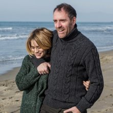 La linea verticale: Valerio Mastandre e Greta Scarano in una scena