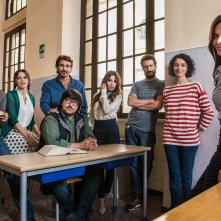 Immaturi - La serie: il cast in una scena della fiction