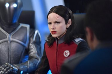 The Orville: Halston Sage in una scena della prima stagione