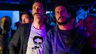 Immaturi - La serie: Paolo e Luca in una scena della fiction