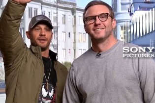 Venom - Tom Hardy Live from the Set